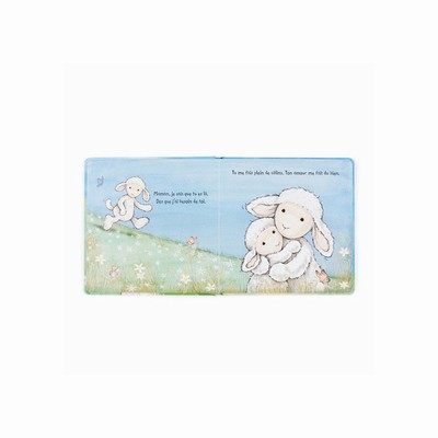 Jellycat Agneau Timide Et Sa Maman Livre Books USA | 92706UAXJ